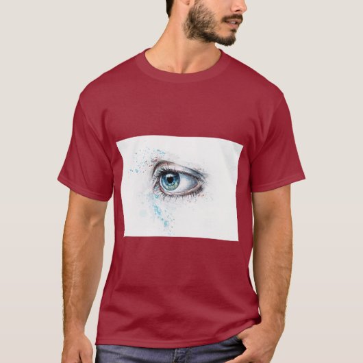 Mystic Eye Art T-Shirt (Voorkant)