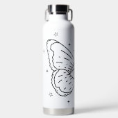Mystic Eye Butterfly Water Bottle Waterfles (Voorkant)