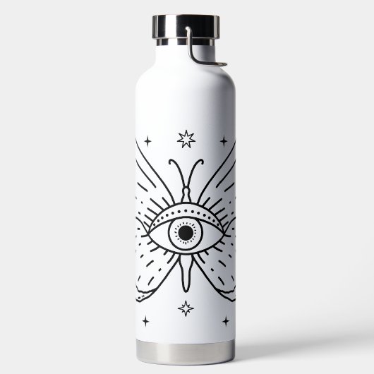 Mystic Eye Butterfly Water Bottle Waterfles (Links)