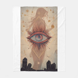 Mystic Eye Fleece Deken