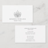 Mystic Eye Logo Visitekaartje (Voorkant / Achterkant)