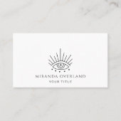 Mystic Eye Logo Visitekaartje (Voorkant)