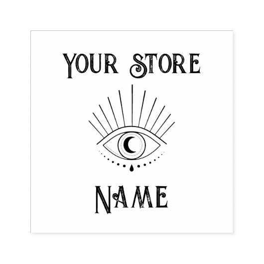 Mystic Eye Stamp Rubberstempel (Afrduk)