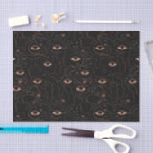 Mystic Eyes & Floral Faces Tissue Paper Tissuepapier (Craft)