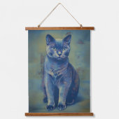 Mystic Feline Hangend Wandkleed (Voorkant)