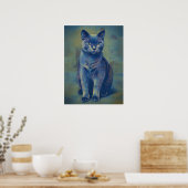 Mystic Feline Poster (Keuken)