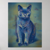 Mystic Feline Poster (Voorkant)