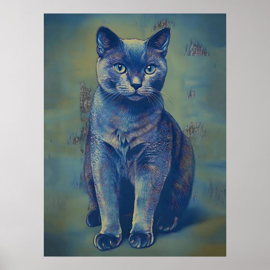 Mystic Feline Poster (Voorkant)