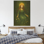 Mystic Fine Art Collection – Sacred Light Portrait Canvas Afdruk (Insitu (Slaapkamer))
