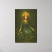 Mystic Fine Art Collection – Sacred Light Portrait Canvas Afdruk (Voorkant)