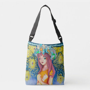 Mystic Firefly Beach All-Over Print Bag Crossbody Tas