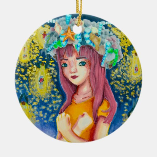 Mystic Firefly Beach Ornament (Voorkant)