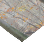 Mystic Foggy Forest in het najaar Tafelkleed (Gekanteld)