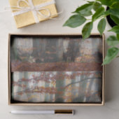 Mystic Foggy Forest in het najaar Tissuepapier (Geschenk)