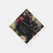 Mystic Forest Boho Wedding Rehearsal Dinner Servetten (Hoek)