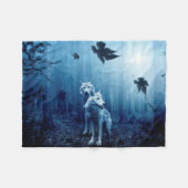 Mystic Forest Fleece Deken (Voorkant (Horizontaal))