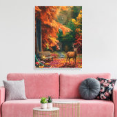 “Mystic Forest Gateway” Canvas Afdruk (Insitu (Woonkamer))