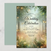 Mystic Forest Meadow Magic Kaart (Voorkant / Achterkant)