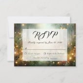 Mystic Forest Meadow Magic RSVP Kaartje (Voorkant)