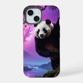 Mystic Forest Panda iPhone 15 Case (Achterkant)