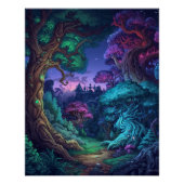 Mystic Forest Realm Perfect Poster (Voorkant)