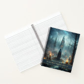 Mystic Forest Rituals - Aangepaste Heksenjournaal Notitieboek (Binnen)