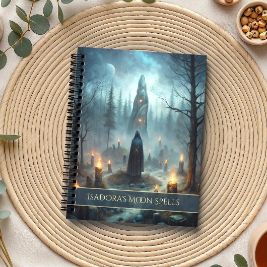 Mystic Forest Rituals - Aangepaste Heksenjournaal Notitieboek