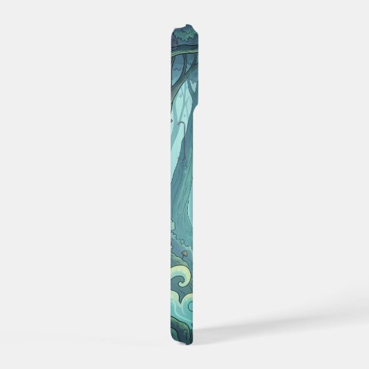 Mystic Forest Spirits iPhone 15 Case (Rechterkant)