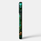 Mystic Forest Sunrise iPhone Uniek Hoesje (Achterkant / Links)