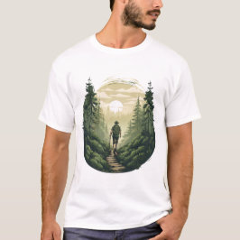 Mystic Forest Trek - Bos Trailblazing T-shirt