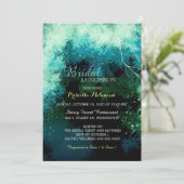 Mystic Forest Vrijgezellenfeest lunch Kaart (Staand voorkant)