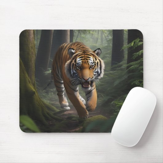 Mystic Forest Wildlife Mouse Pad Muismat (Met muis)