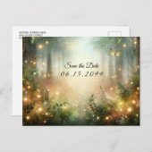 Mystic Forrest Meadow Magic Feestdagenkaart (Voorkant / Achterkant)