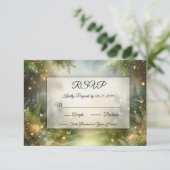 Mystic Forrest Meadow Magic RSVP Kaartje (Staand voorkant)