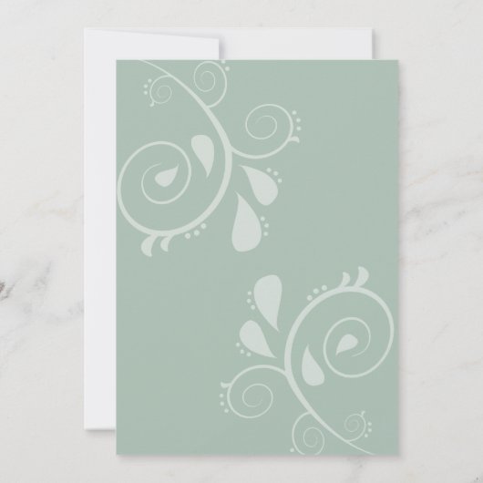 Mystic Forrest Meadow Magic Save The Date (Achterkant)