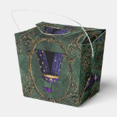 Mystic Fortune Teller Circus Party Bedankdoosjes (Achterkant)