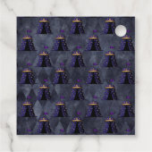 Mystic Fortune Teller Circus Party Bedankjes Labels (Achterkant)