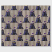 Mystic Fortune Teller Circus Party Cadeaupapier (Vlak)