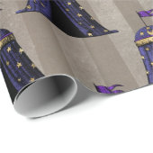 Mystic Fortune Teller Circus Party Cadeaupapier (Rol Hoek)