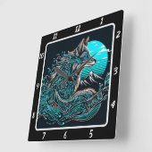 Mystic Fox boven de valleien Vierkante Klok (Hoek)