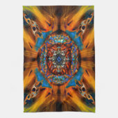 Mystic Fractal Kitchen Towel Theedoek (Verticaal)