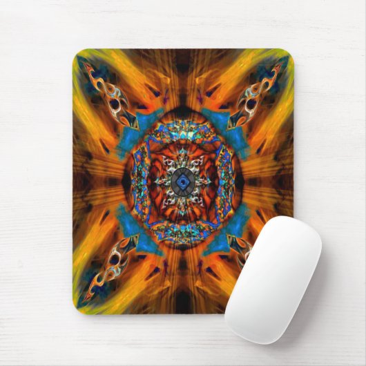 Mystic Fractal Mousepad Muismat (Met muis)