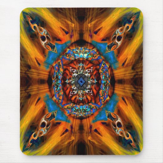 Mystic Fractal Mousepad Muismat (Voorkant)