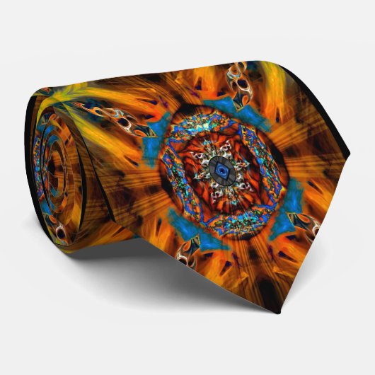 Mystic Fractal Stropdas (Opgerold)