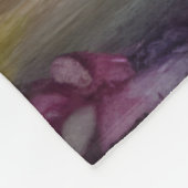 Mystic Garden: Bloemen dromen Fleece Deken (Hoek)