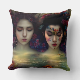 Mystic Garden: Bloemen dromen Kussen