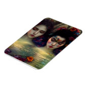 Mystic Garden: Bloemen dromen Magneet (Linkerzijde)