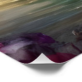 Mystic Garden: Bloemen dromen Perfect Poster (Hoek)