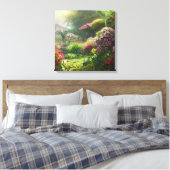 Mystic Garden Canvas Afdruk (Insitu (Slaapkamer))