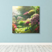 Mystic Garden Canvas Afdruk (Insitu (Houten vloer))